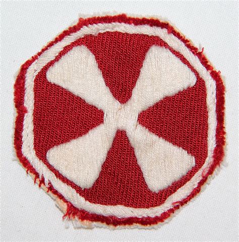 S072 Korean War Theater Made Eighth Army Patch B And B Militaria
