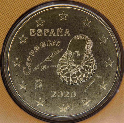Espagne 50 Cent 2020 Pieces Eurotv Le Catalogue En Ligne Des Monnaies