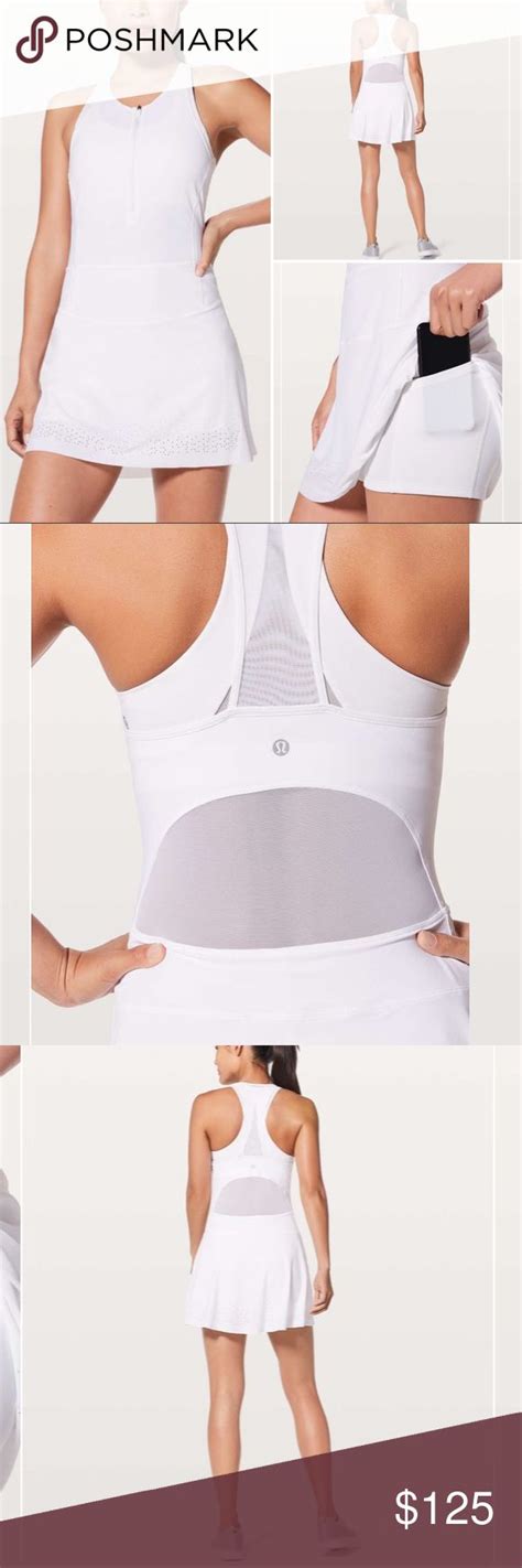 Unfollow lululemon dress to stop getting updates on your ebay feed. Lululemon White Zipper Front Tennis / Golf Dress | Golf ...