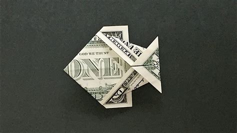 Dollar Bill Origami Valentine