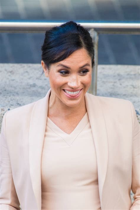 January The Duchess Of Sussex Visits The National Theatre January Duchess