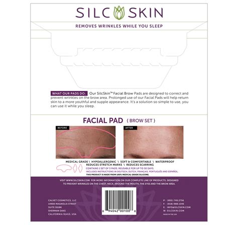 Wholesale Silcskin Facial Pads Brow Set