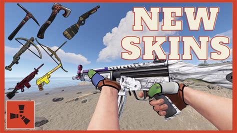 Rust New Skins Updated On June 8th Arctic Skull Mp5redemption M249