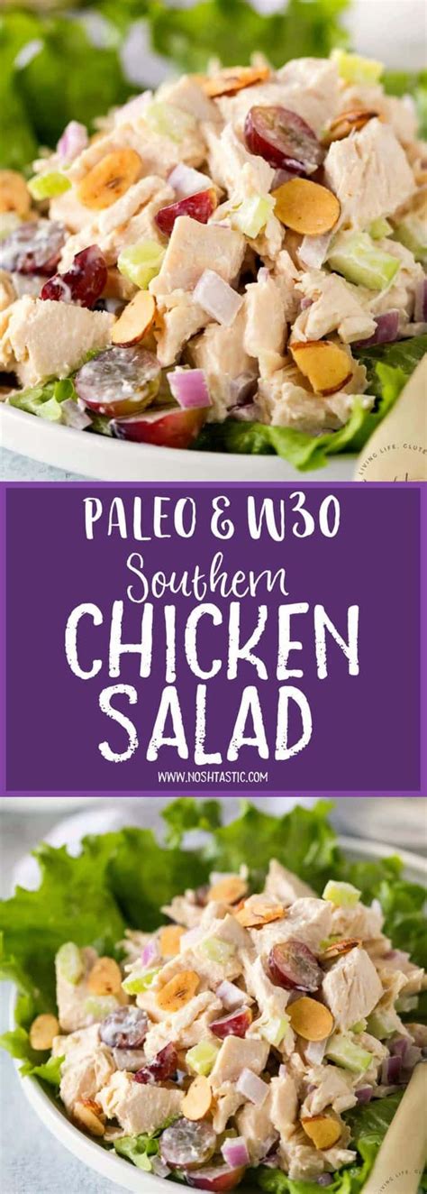 This Easy Paleo Southern Chicken Salad Is A Classic American Recipe You