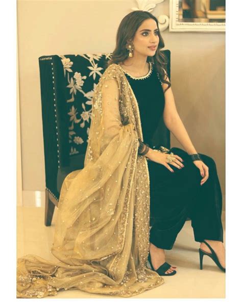 Pin By Nasim Akhtar On Saboor Ali Ali Dress Stylish Dress Designs