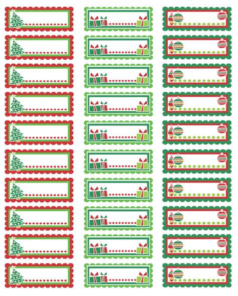 This is an accessible template. Christmas Label Templates Avery 5160 - Ythoreccio