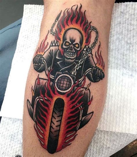 50 Amazing Ghost Rider Tattoo Designs For Men [ 2024 Guide]