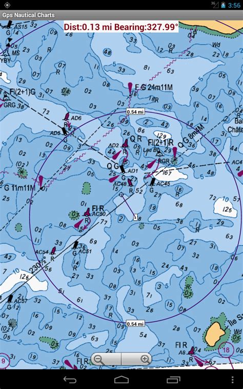 Marine Navigation Usa Lake Depth Maps Gps Nautical