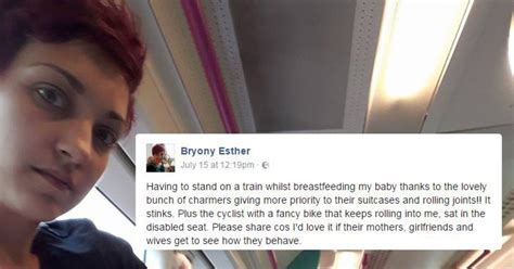 Mother Forced To Breastfeed Standing Up After No One Offered Seat On