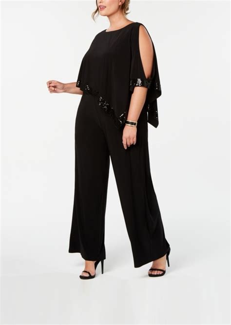 Adrianna Papell Adrianna Papell Plus Size Embellished Cold Shoulder