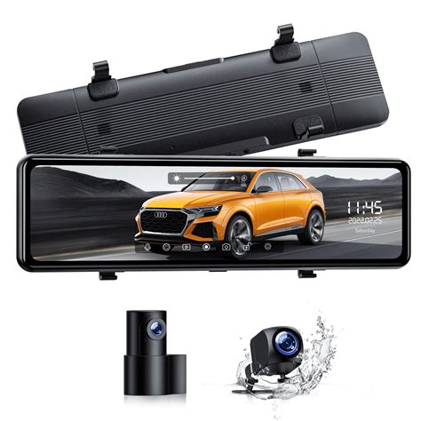 Toguard 1080p Mirror Dash Cam For Cars With 10 Inch Ips Full Touch