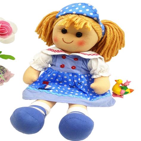 Smafes High Quality 16 Inch Fashion Rag Dolls Toys For Girls Plush Soft