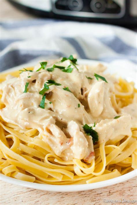 Crock Pot Chicken Alfredo Slow Cooker Chicken Alfredo Recipe