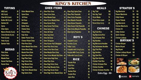 King Kitchen Menu A Culinary Journey To Savor Paraiso Island