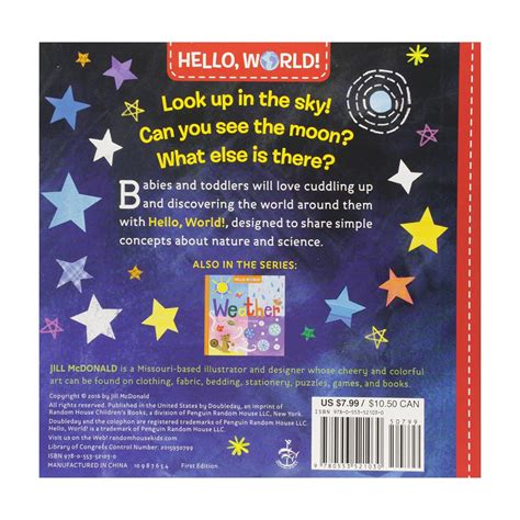 Hello World Solar System Board Book Happy Little Tadpole
