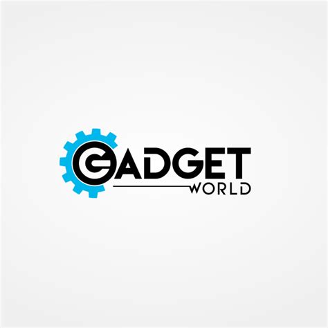 Creative Logo For Gadget World By Widi Gadget World Logo Design