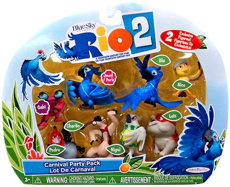 Rio 2 Carnival Party Pack Mini Figures Jakks Pacific Toywiz