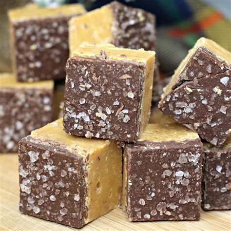 Easy Salted Caramel Fudge Recipe ~ Hey Mom Whats Cooking