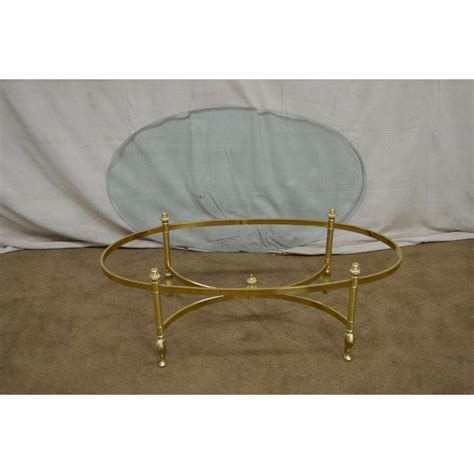 All you need to know about the new 2016 hgtv dream home from ethan allen coffee tables, source:homebunch.com. Ethan Allen Brass & Glass Oval Coffee Table | Chairish