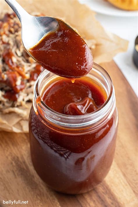 Homemade Bbq Sauce Recipe Quick And Easy Belly Full
