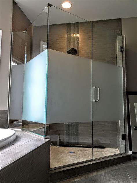 Frosted Glass Shower Door Designs Image To U