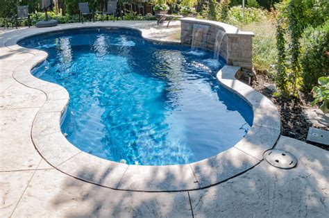 Fiberglass Pools Gallery Yorkstone Pools And Landscapes Mississauga
