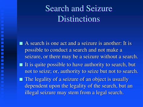 Ppt The Exclusionary Rule— Search And Seizure Powerpoint Presentation