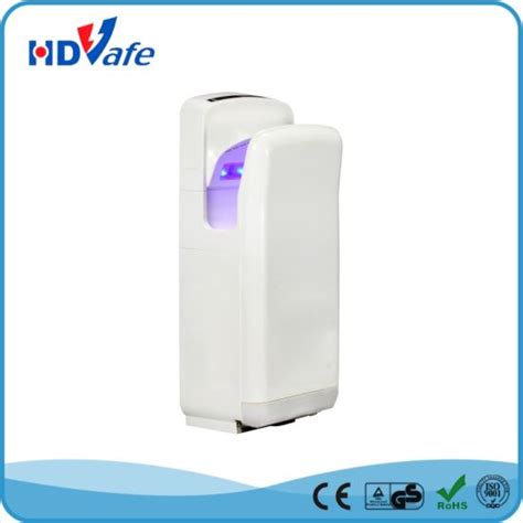 China Wall Mounted Automatic Jet Air Uv Light Electrical Hand Dryer