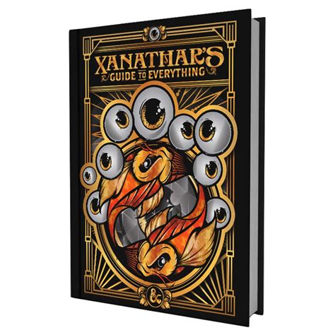 To realize its dream to know everything, but this book does delve into every major part an alternative would be for the rules to severely limit what characters can do. Xanathar's Guide to Everything Pre-order | Just Games