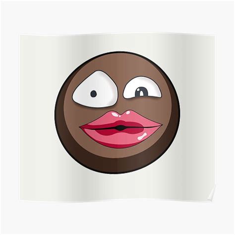 Sexy Emoji Poster For Sale By Ziphgames Redbubble