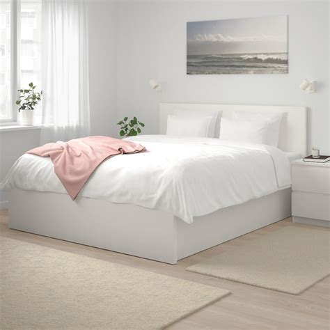 I'm moving next week and i've been thinking of getting the brimnes bed with storage. MALM Storage bed - white Full/Double | White bed frame ...