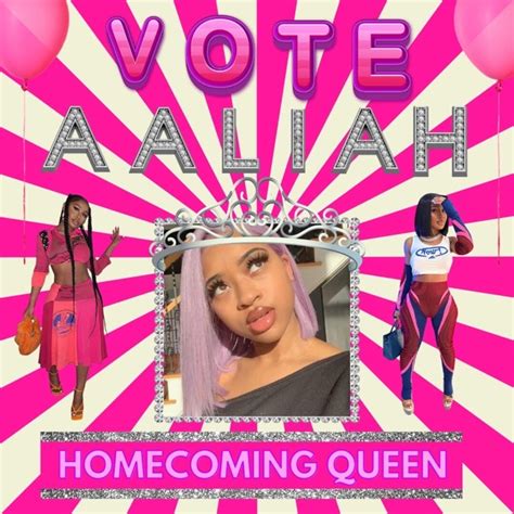 Vote Homecoming Queen Homecoming Prom Birthday Flyer Etsy