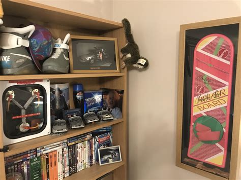 My Back To The Future Collection With Home Made Flux Capacitor