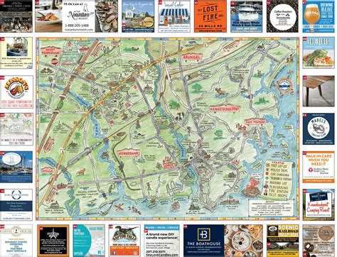 Map Temporary The Kennebunk Kennebunkport Arundel Chamber Of Commerce