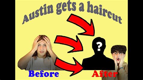 Austins Cuts His Hair Youtube