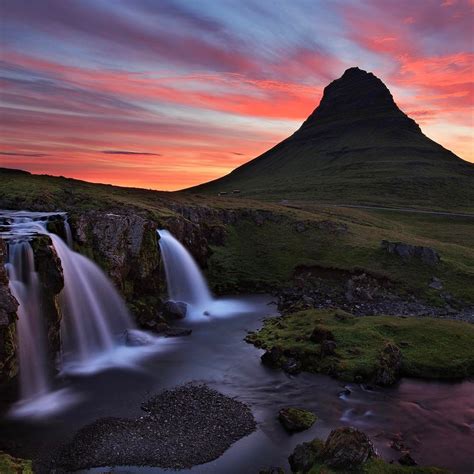 Midnight Sun In Iceland Shot During Our Summer Photo Workshop With