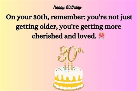 350 Best 30th Birthday Wishes Memorable Greetings