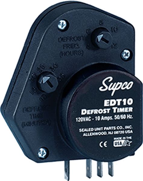 Defrost Timer 115v Spdt Electronic Adjustable