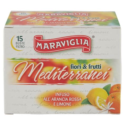 Fiori mediterranei formula t gocce 20 ml. Maraviglia Fiori & Frutti Mediterranei 15 Buste Filtro | Everli