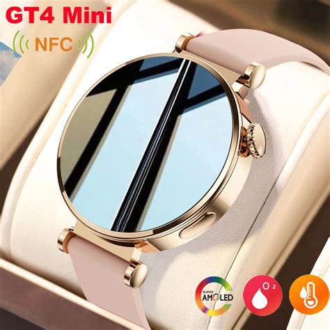 Умные мини-часы GT4, женские умные часы для Android, GPS-трекер, экран ...