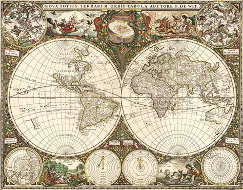 Mapa Mundi Antigo De Mapas Tela Para Quadro Na S Vrogue Co