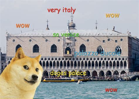 Doges Palace In Venice 🏰 Doge Much Wow