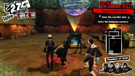 Persona 5 - 7/27: Futaba's Palace: Solve The Hologram Mystery: Coffins gambar png