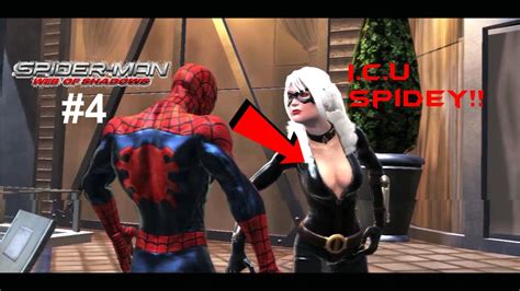 Spider Man Web Of Shadows Gameplay 4 Spidey Vs Black Cat Youtube