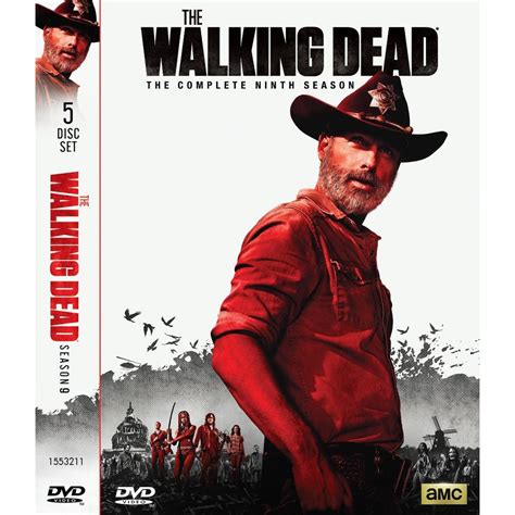 Walking Dead The Season 9 Dvd Box Set 5 Disc Shopee Thailand