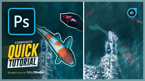 How To Create A Realistic Underwater Effect In Photoshop Youtube