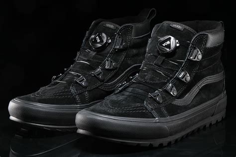 How to wear vans shoes (pro tip: Vans Sk8-Hi MTE BOA Black Release Date - Sneaker Bar Detroit