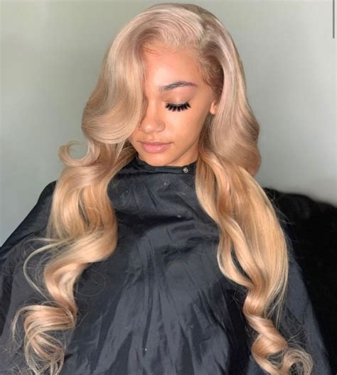 Pin by Crystal Shavon on Wig ideas | Wig hairstyles, Dyed blonde hair, Ombre hair blonde