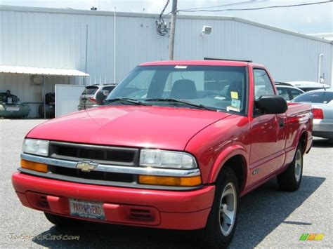 2001 Chevrolet S10 Ls Regular Cab In Victory Red 243090 Jax Sports