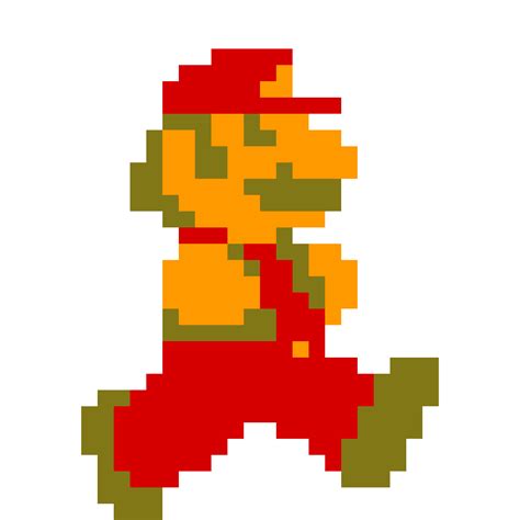 Pixilart Mario Running  By Ryannothere